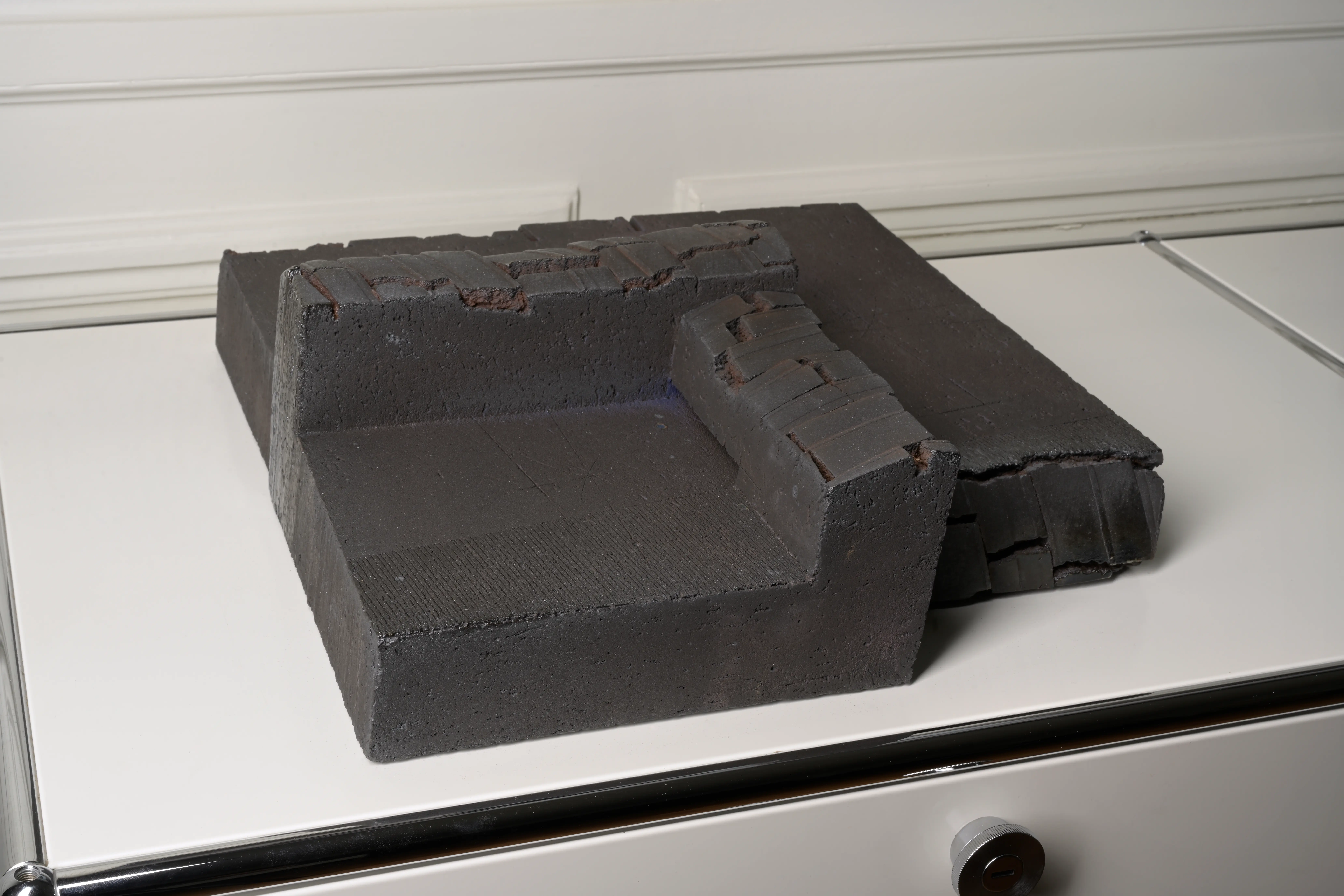 2. Carré de terre, Céramique, Jean-Claude Legrand, Villa Sonneville, Le Fil Rouge, Roubaix